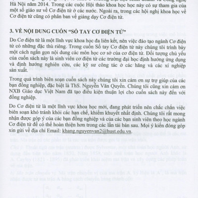 Sổ Tay Cơ Điện Tử