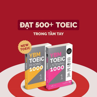 YBM Actual Toeic Tests LC 1000 Vol 1 - Bản Quyền