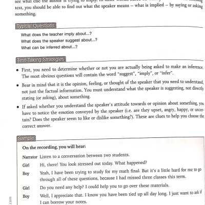 TOEFL Junior Listening (Kèm CD)