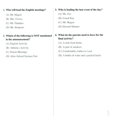 Master Toefl Junior Intermediate: Reading Comprehension (Kèm Cd) - 2019