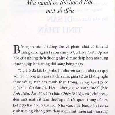 Di Sản Hồ Chí Minh - Nhân Cách Bác Hồ - Mỗi Người Có Thể Học Ở Bác Một Số Điều