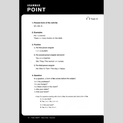 Toeic Smart Yellow Book Grammar (Kèm CD)