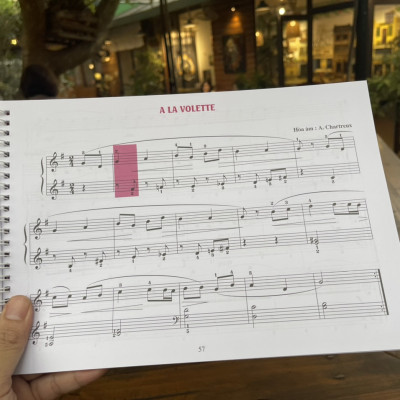 MÉTHODE ROSE – PHƯƠNG PHÁP HỒNG NĂM THỨ HAI VỚI ĐÀN PIANO – Ernest Van de Velde – Trịnh Minh Thanh dịch – Huy Hoàng Bookstore – NXB Dân Trí (Bìa mềm)