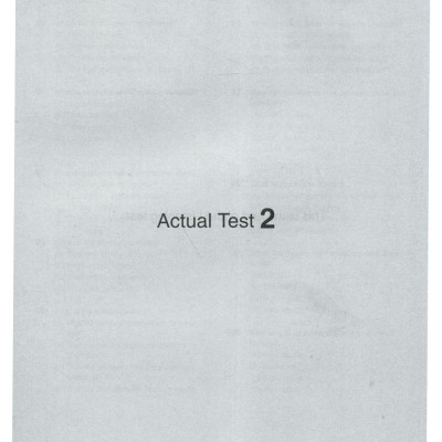 New TOEIC Actual Test Part 3,4 (Kèm CD)
