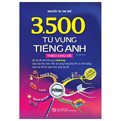3500 Từ Vựng Tiếng Anh Theo Chủ Đề - Sách Màu (Tái Bản 2023)