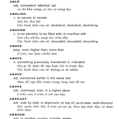 3420 Từ Vựng Cần Biết Cho TOEIC
