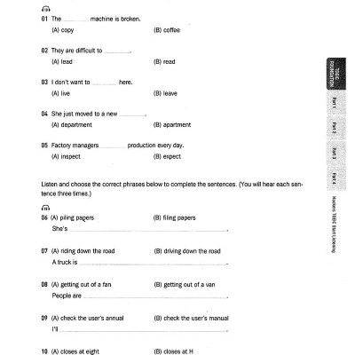 Hackers TOEIC Start Listening (Kèm 1CD)