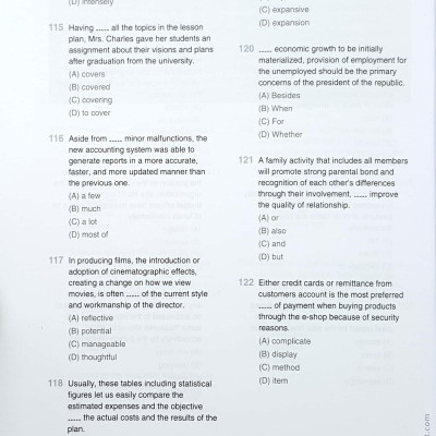Essential Test For TOEIC RC 1000 Vol 1 (Không CD)