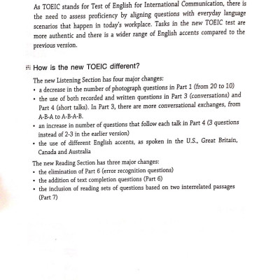 Longman New Real TOEIC (Kèm CD) - Actual Test For Listening Comprehension