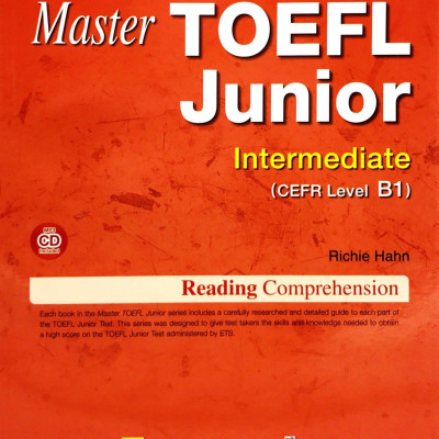 Master TOEFL Junior Intermediate B1 (Kèm CD)