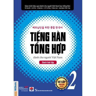Sách - Tiếng Hàn Tổng Hợp - Sơ Cấp 2 - Sách Bài Học + Bài Tập - Bản Màu - MCBooks