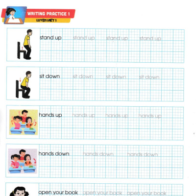 Em Luyện Viết Tiếng Anh Và Nhớ Từ Vựng - Smart Start 3 (Bám Sát SGK I-Learn Smart Start 3) - HA