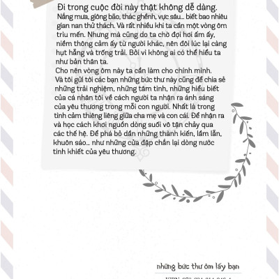 NHỮNG BỨC THƯ ÔM LẤY BẠN
