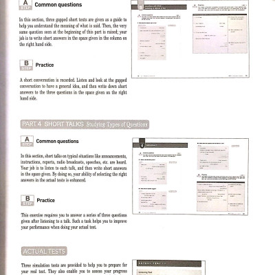TOEIC Training Listening Comprehension 860