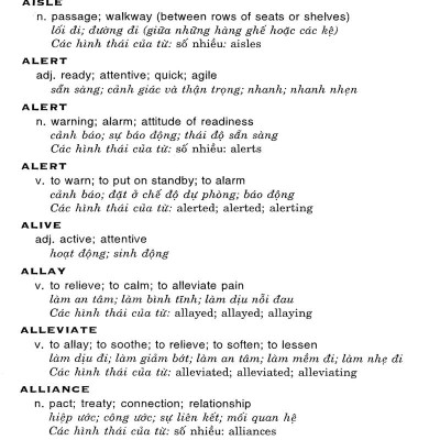 3420 Từ Vựng Cần Biết Cho TOEIC