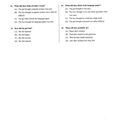 TOEFL Junior - 10 Practice Tests (Kèm CD)
