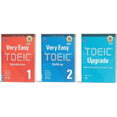 Sách Combo Luyện TOEIC.Trình độ Sơ - Trung cấp (Very Easy TOEIC 1 + Very Easy TOEIC 2 + TOEIC Upgrade) 