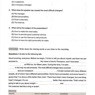 Introductory Course TNT - Toeic Volume TWO (Kèm CD)