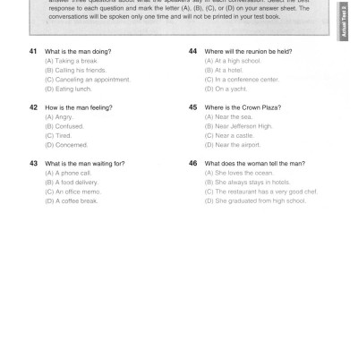 New TOEIC Actual Test Part 3,4 (Kèm CD)