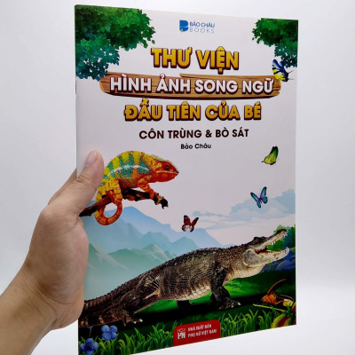 Thư Viện Hình Ảnh Song Ngữ Đầu Tiên Của Bé - Côn Trùng Và Bò Sát