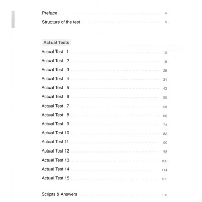 New TOEIC Actual Test Part 3,4 (Kèm CD)