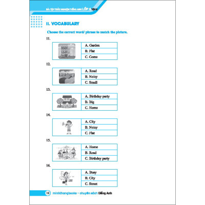 GLOBAL SUCCESS - Bài Tập Trắc Nghiệm Tiếng Anh Lớp 4 Tập 2 - Có đáp án