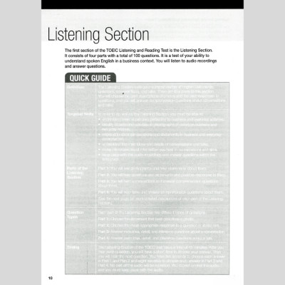 Collins English For Exams Practice Test For The TOEIC Test (Kèm CD)