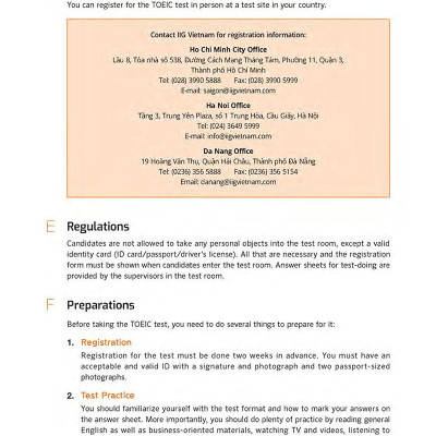 Abc Toeic RC (For The Revised Test Format 2019 In Viet Nam)