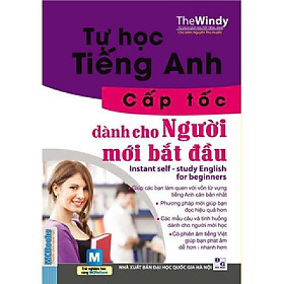 Sách - Tự Học Tiếng Anh Cấp Tốc Cho Người Mới Bắt Đầu - MCBooks