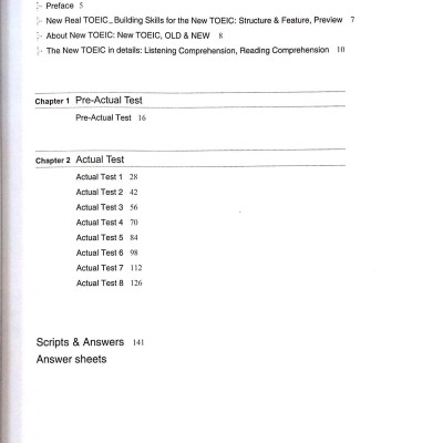 Longman New Real TOEIC (Kèm CD) - Actual Test For Listening Comprehension