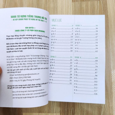 Sách - 5000 Từ Vựng Tiếng Trung Bỏ Túi - Bí Kíp Chinh Phục Từ Vựng Kỳ Thi HSK 1 - 6 - MCBooks