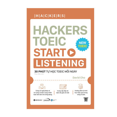 Combo Sách Hacker TOEIC - 30 Phút Tự Học TOEIC Mỗi Ngày : Hackers TOEIC Start Listening + Hackers TOEIC Start Reading