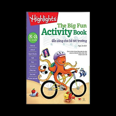 Sách Big Fun activity book Ka - sẵn sàng cho bé tới trường ( 1 cuốn, 4 -6 tuổi )