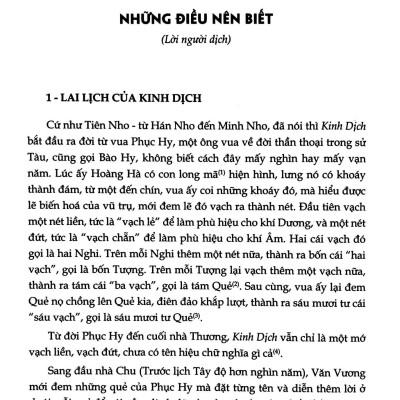 Kinh Dịch (Trọn Bộ)