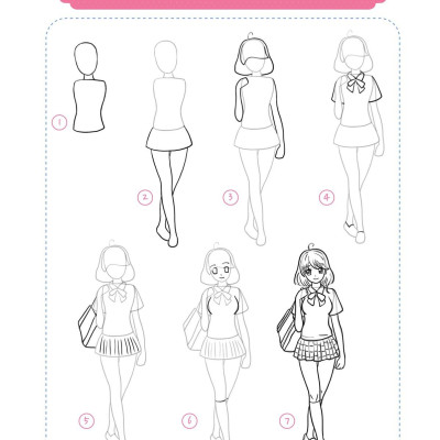 365 Ngày Luyện Vẽ Nhân Vật Manga - Tập 1