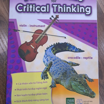 Sách - Analogies for Critical Thinking - Tập 5 (1980)