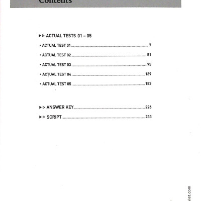 TOEIC Of The Year (Kèm CD)