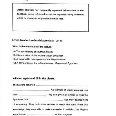 TOEFL iBT Activator Listening Advanced (Kèm CD)