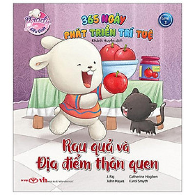 Brady Siêu Đỉnh - 365 Ngày Phát Triển Trí Tuệ - Level 3 - Rau Quả Và Địa Điểm Thân Quen