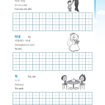 Tập Viết Tiếng Hàn Cơ Bản