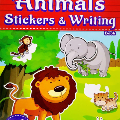 My Animals Stickers & Writing Book