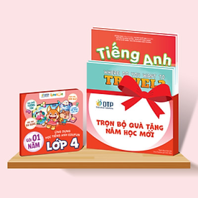 Gói Edufun Premium lớp 4 + [Bộ quà tặng SGK i-Learn smart start + 2 truyện đọc] - Dtpbooks