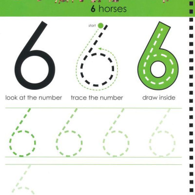 Wipe Clean Workbook Numbers 1-20