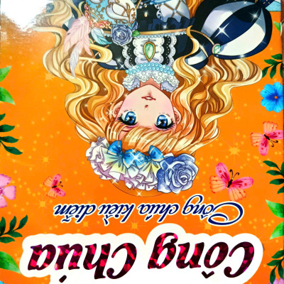 Combo Bộ Bóc Dán Công Chúa Xinh Đẹp - Bộ 9 Cuốn + Tặng Túi Mù Ngẫu Nhiên