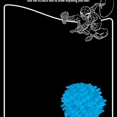 Marvel Spider-Man: Scratch Art (Scratch Art Marvel)