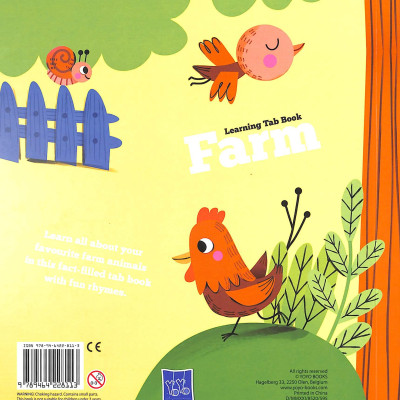 Learning Tab Book: Farm