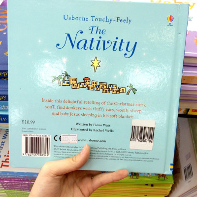 Touchy-Feely The Nativity (Board book)