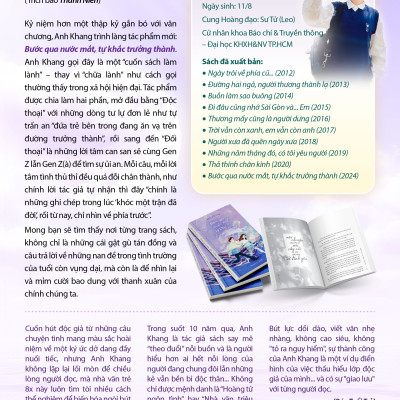 Bước qua nước mắt tự khắc trưởng thành