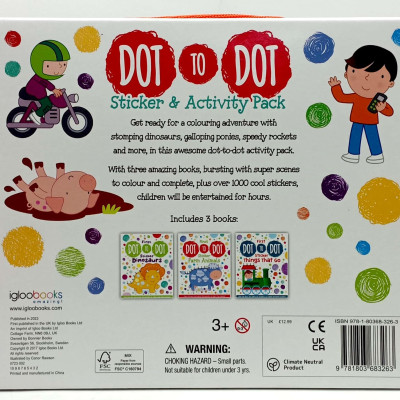 Dot to Dot Sticker & Activity Pack