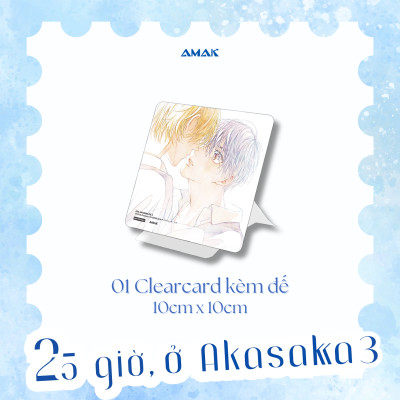 Sách - 25 Giờ, Ở Akasaka - At 25:00, In Akasaka - Tập 3 - Tặng Kèm Clearcard